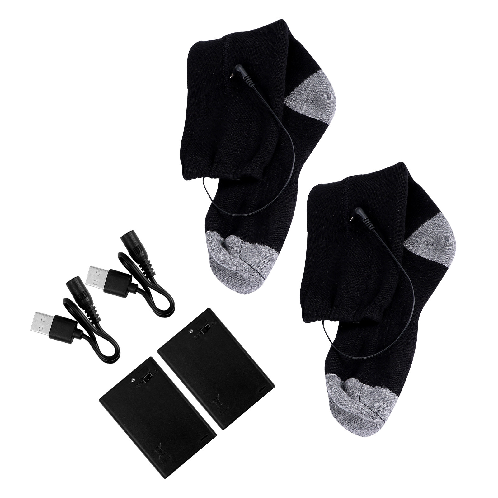 Thermal Sock Winter - 1Set Kaus Kaki Pemanas USB Elektrik,