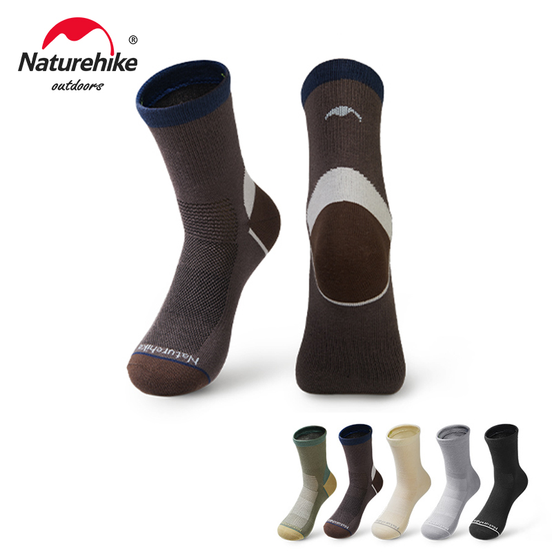 Wool Hiking Sock - Naturehike kaus kaki pria wanita, olahraga
