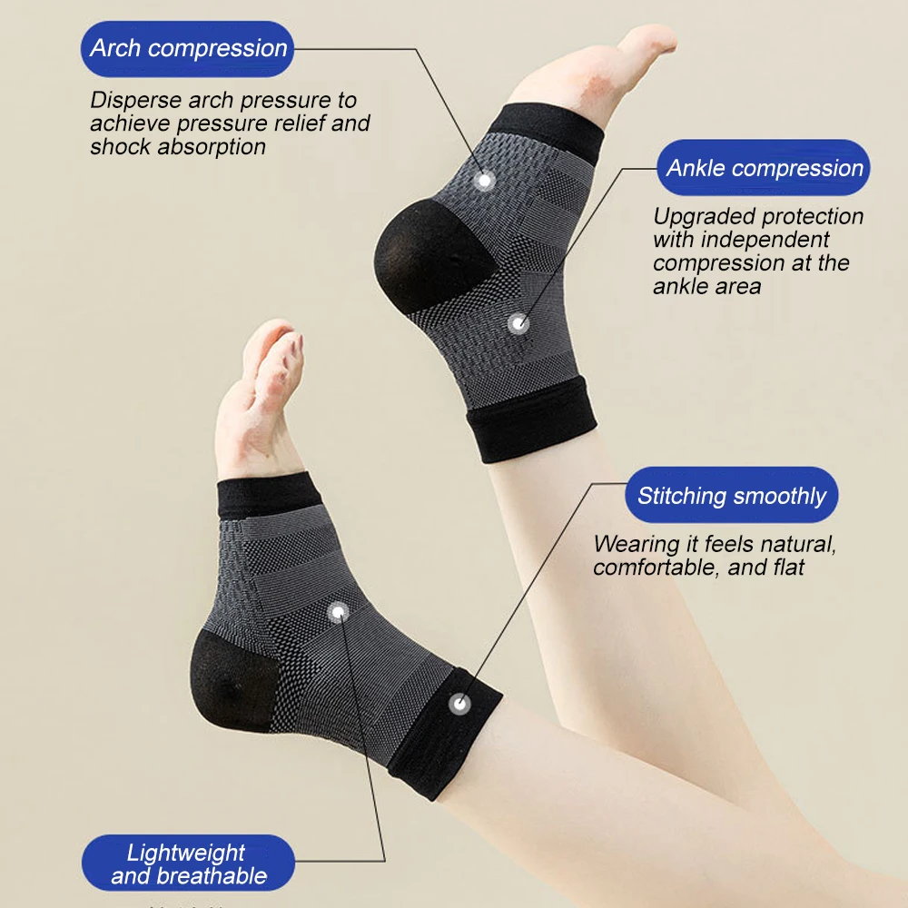 1 Pasang Kaus Kaki Kompresi Pe - Ankle Brace Sock ulasan dan harga