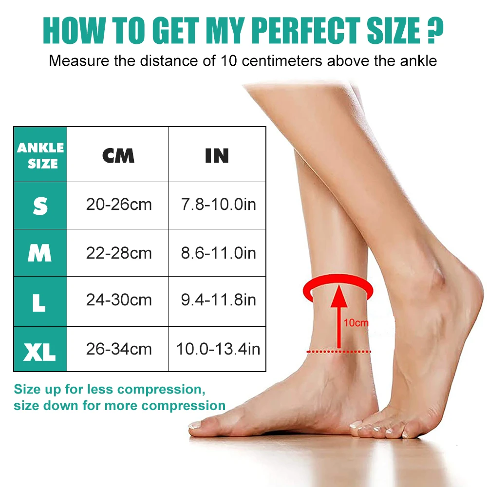 1 Pasang Kaus Kaki Kompresi Pe - Ankle Brace Sock ulasan dan harga