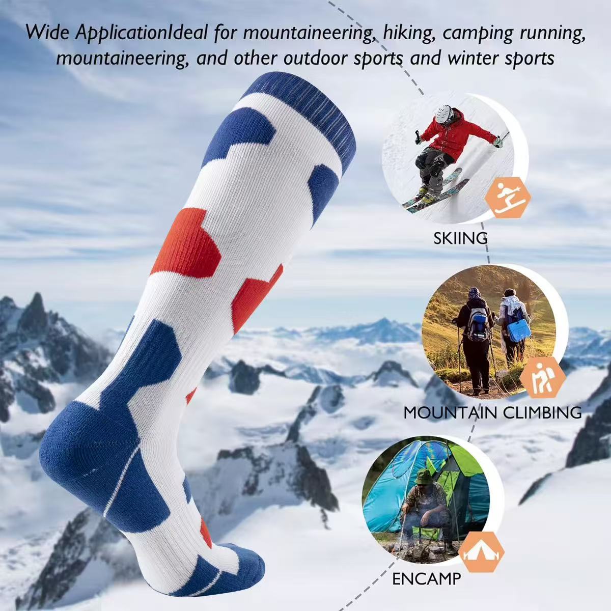 Kaus Kaki Ski Musim Dingin Teb - Thermal Sock Winter ulasan dan harga