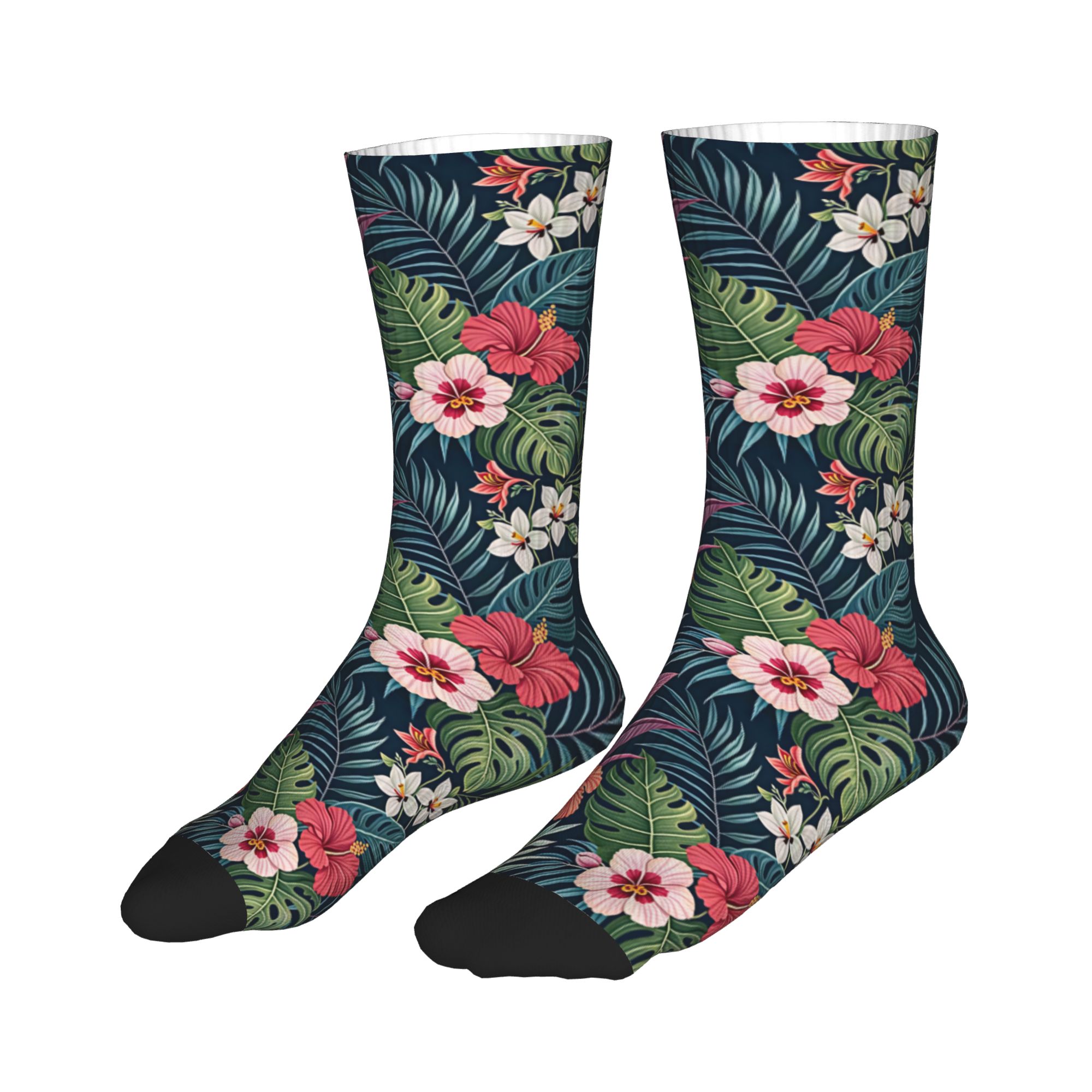 Kaus Kaki Pria Motif Bunga Hib - Dress Sock Men ulasan dan harga