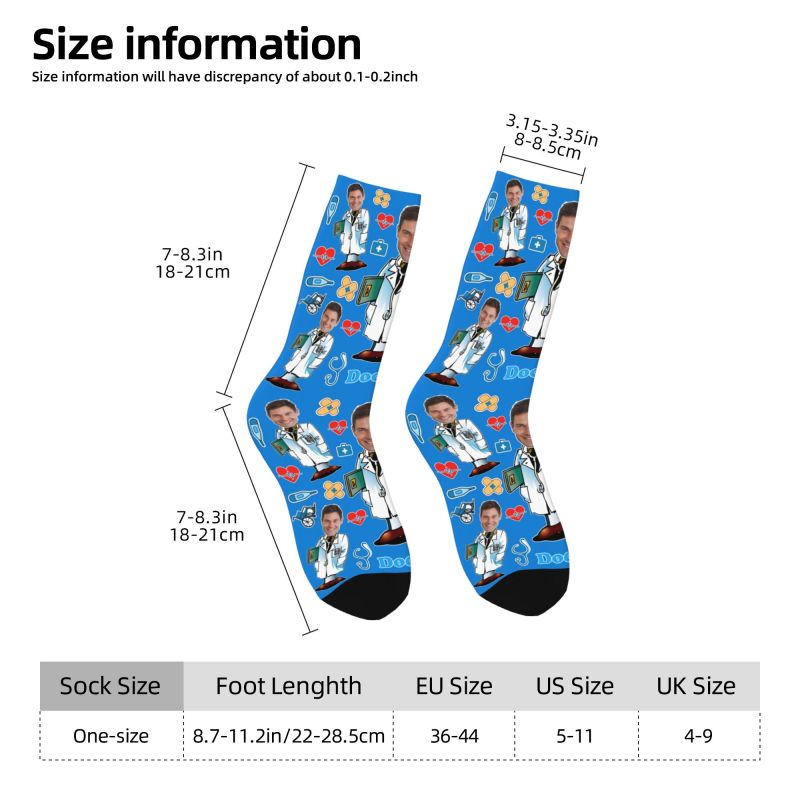 Kaos Kaki Unisex Desain Foto W - Dress Sock Men ulasan dan harga